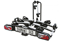 PROUSER SG3 - Capacit 3 bici. Carico Max 60 Kg. Peso articolo 21 Kg.  in acciaio e alluminio. Portabici pieghevole.  Funzione reclinabile per l'apertura del bagagliaio. Interasse bici: qualsiasi misura fino a 1250 mm. Prodotto non consigliato per e-bike biamortizzate (vedi VSVX2) 